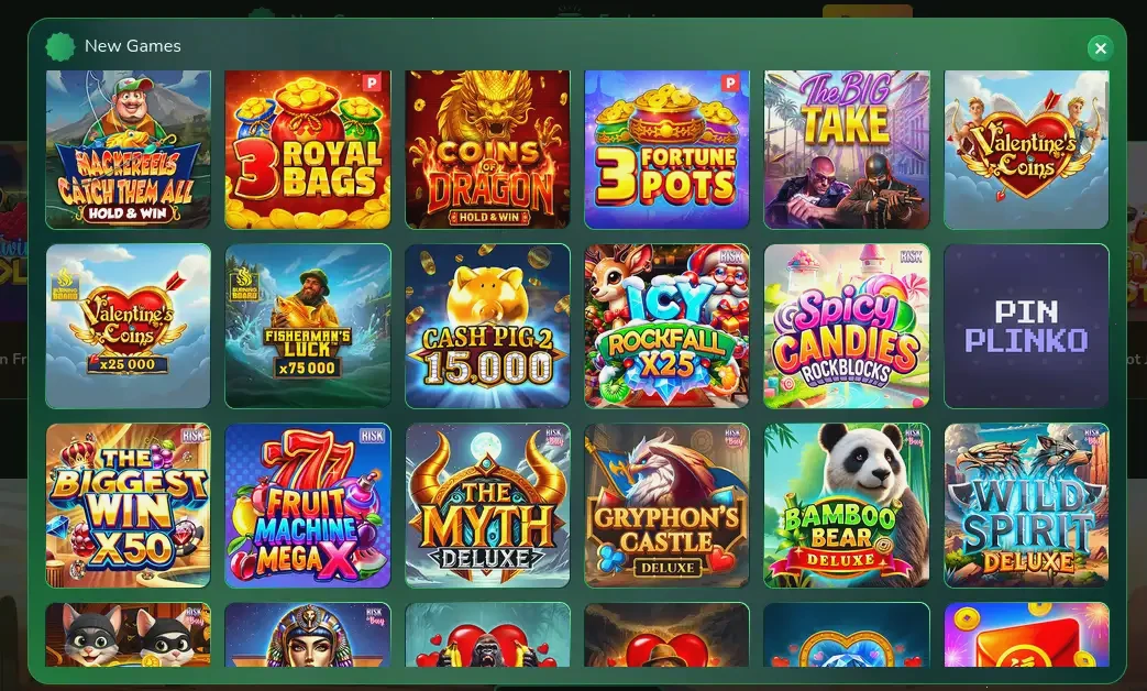Spelautomater hos Manga Casino med gratissnurr och bonusar